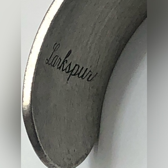 Vintage Kirk pewter cuff bracelet - Picture 6 of 9